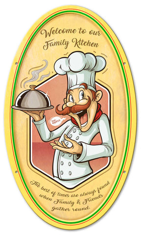 Bon Appetit Metal Sign