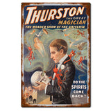 Thurston The Magician Vintage Metal Sign 16in X 24in Metal Sign