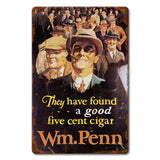Good 5 Cent Cigar Metal Sign 12in X 18in Metal Sign