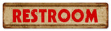 PTSB649   Restroom Metal Sign