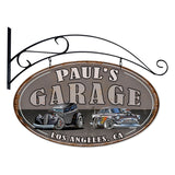 Garage Double Sided Metal Sign 24in X 14in Metal Sign
