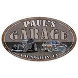 Garage Single Sided Metal Sign 24in X 14in Metal Sign