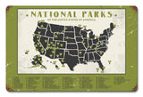 PTSB665 - NATIONAL PARKS Metal Sign