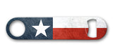 Texas Flag 7 x 4 Bottle Opener Metal Sign