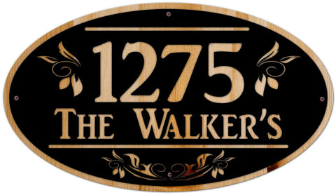 Name-Street-Number---Personalized-Metal-Sign