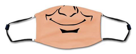 Smiling Man Mask Metal Sign