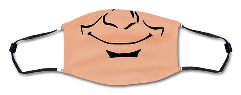 Smiling Man Mask Metal Sign
