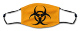 Biohazard Mask Metal Sign