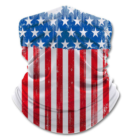 American Flag Gaiter Metal Sign