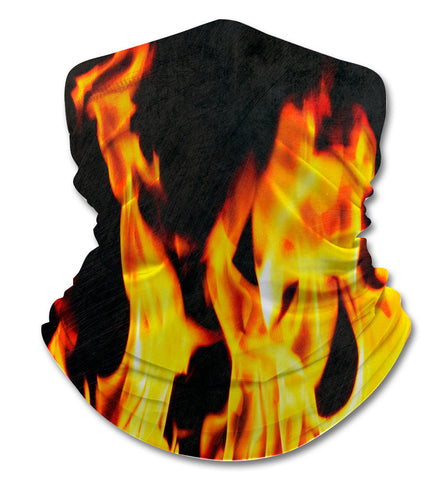 Flames Gaiter Metal Sign