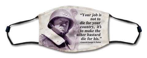 George Patton Quote Metal Sign