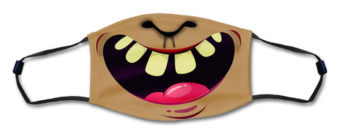 Laughing Face Mask Metal Sign