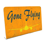 Gone Flying Vintage Sign Metal Sign