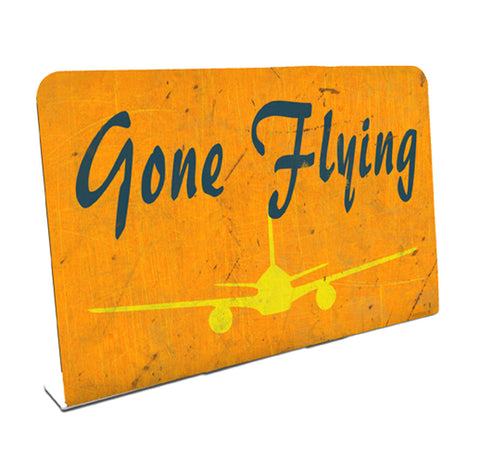 Gone-Flying-Vintage-Sign-Metal-Sign