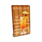 Bahama Mama Topper Vintage Sign Metal Sign
