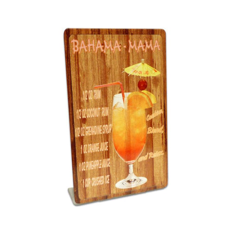 Bahama Mama Topper Vintage Sign Metal Sign