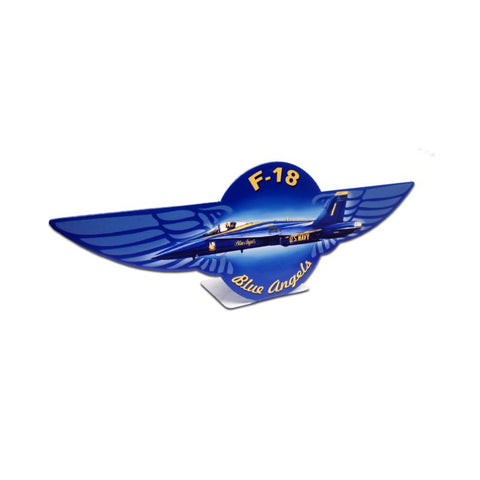 F18 Blue Angels Toppertable Topper Metal Sign