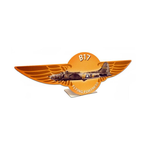 B17 Flying Fortress Topper Vintage Sign Metal Sign