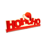 Ho Ho Ho Topper Vintage Sign Metal Sign