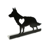German Shepard Dog Topper Vintage Sign Metal Sign