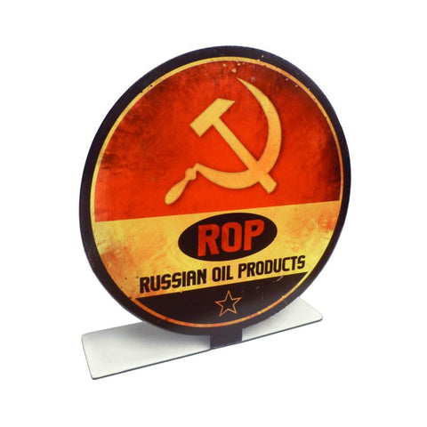 Rop-Russian-Oil-Products-Topper-Vintage-Sign-Metal-Sign