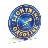 Lightening Gas Topper Vintage Sign Metal Sign