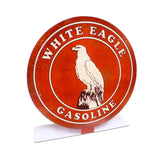 White Eagle Gas Topper Vintage Sign Metal Sign