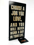 Love Job Metal Sign
