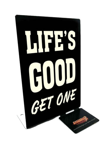 Life'S Good Vintage Sign Metal Sign
