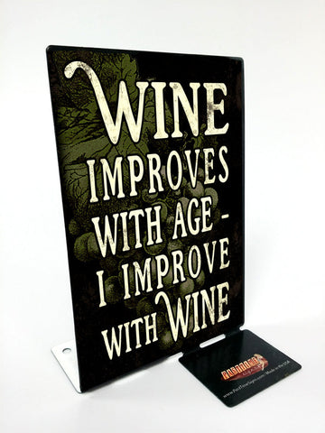Improve-Wine-Vintage-Sign-Metal-Sign