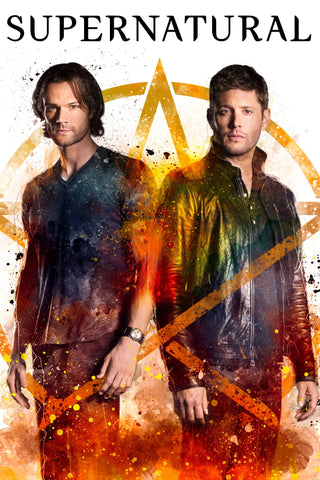 Supernatural Style: 2 - 27 x 40 inch. TV Show Poster