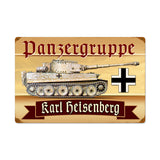 Panzer Gruppen - Personalized Metal Sign
