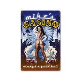 Casino - Personalized Metal Sign