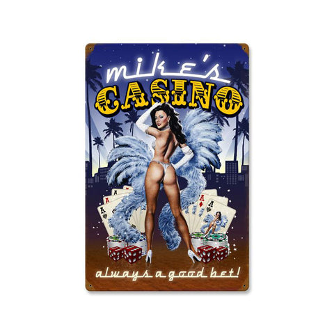 Casino - Personalized Metal Sign