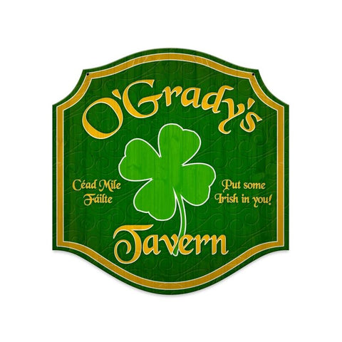 Irish Tavern    Personalized Metal Sign