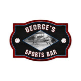 Dirty Dugout Tavern Sign - Personalized Metal Sign