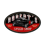 Late Night Speed Shop    Personalized Metal Sign