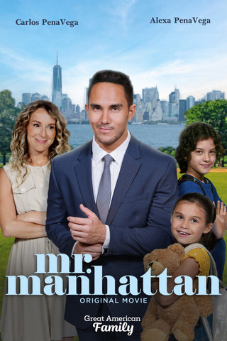 Mr. Manhattan Style B Movie Poster 11 x 17 inch