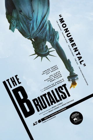 The Brutalist Style D Movie Poster 11 x 17 inch