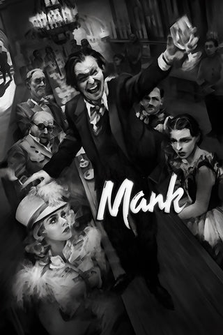 Mank Style A Movie Poster 27 x 40 inch
