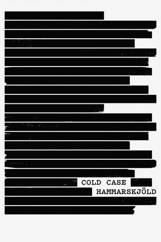 Cold Case Hammarskjöld Style E Movie Poster 27 x 40 inch