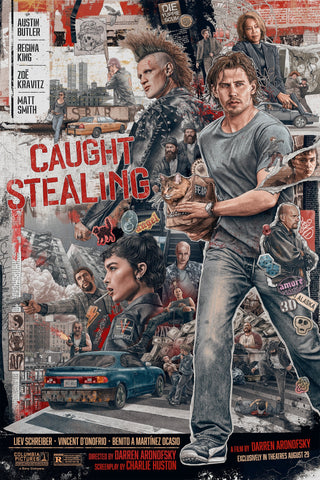 Caught Stealing Style D Movie Poster 27 x 40 inch
