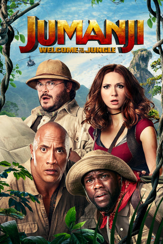 Jumanji: Welcome to the Jungle Style E Movie Poster 27 x 40 inch