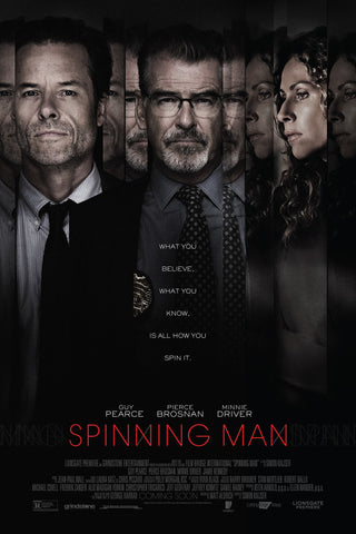 Spinning Man Style E Movie Poster 11 x 17 inch