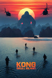 Kong: Skull Island Style A Movie Poster 11 x 17 inch