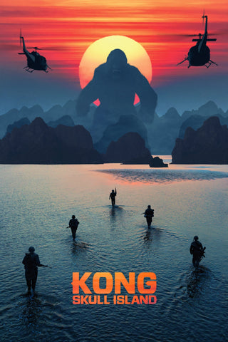 Kong: Skull Island Style A Movie Poster 27 x 40 inch