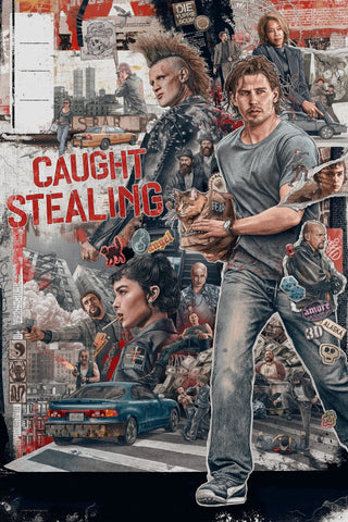 Caught Stealing Style B Movie Poster 27 x 40 inch
