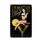 Lemon Drop Vintage Sign Metal Sign