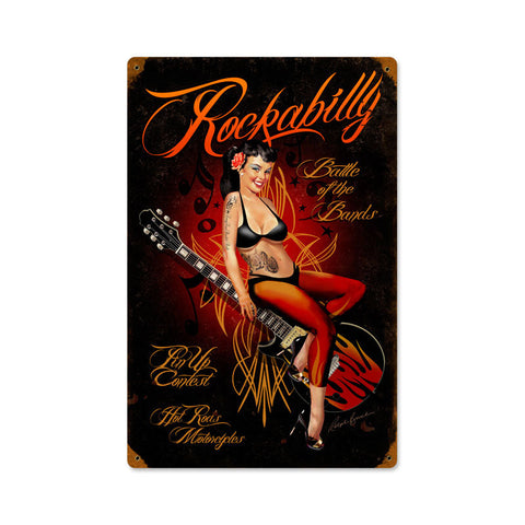 Rockabilly-Vintage-Sign-Metal-Sign