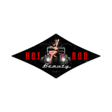 Hot Rod Beauty Vintage Sign Metal Sign